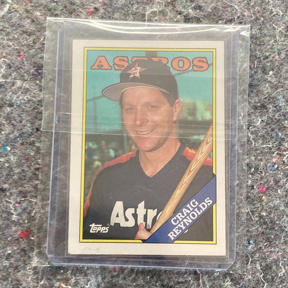 Topps Craig Reynolds Baseball Card #557 - Picture 1 of 3